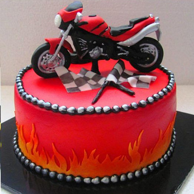 Торт красный мотоцикл купить - ростов-на-дону.сладкоежкин.рф