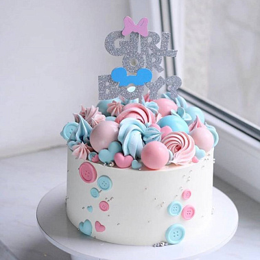 Торт "Girl or Boy" купить - ростов-на-дону.сладкоежкин.рф