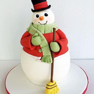 Торт добрый снеговик купить - ростов-на-дону.сладкоежкин.рф